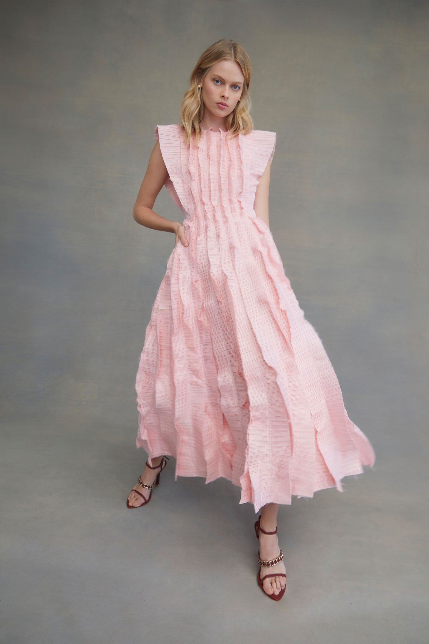 Hybrid Midi Dress | Rose Pink | Aje – Aje